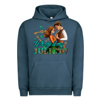 Pigment Midnight Navy where is my juliet Urban Hoodie - AdoDesignShop