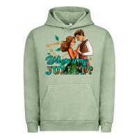 Pigment Oil Green where is my juliet Urban Hoodie - AdoDesignShop
