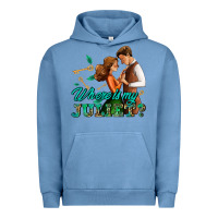 Pigment Pebble Blue where is my juliet Urban Hoodie - AdoDesignShop