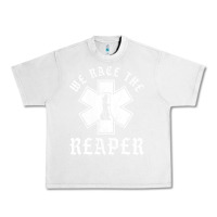 Lunar Rock Emt, Ems And Paramedic We Race the Reaper Urban Heavy Tee - longCreatives