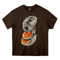 Chocolate Brown Lunar Fruit Heavy Core Tee - Bettercallsaul