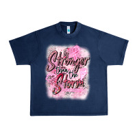 Navy stronger than the storm Urban Heavy Tee - CowGirlArtShop