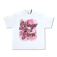 White stronger than the storm Urban Heavy Tee - CowGirlArtShop