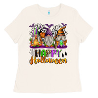 Happy Halloween Gnomes Ladies Tee | Teevron