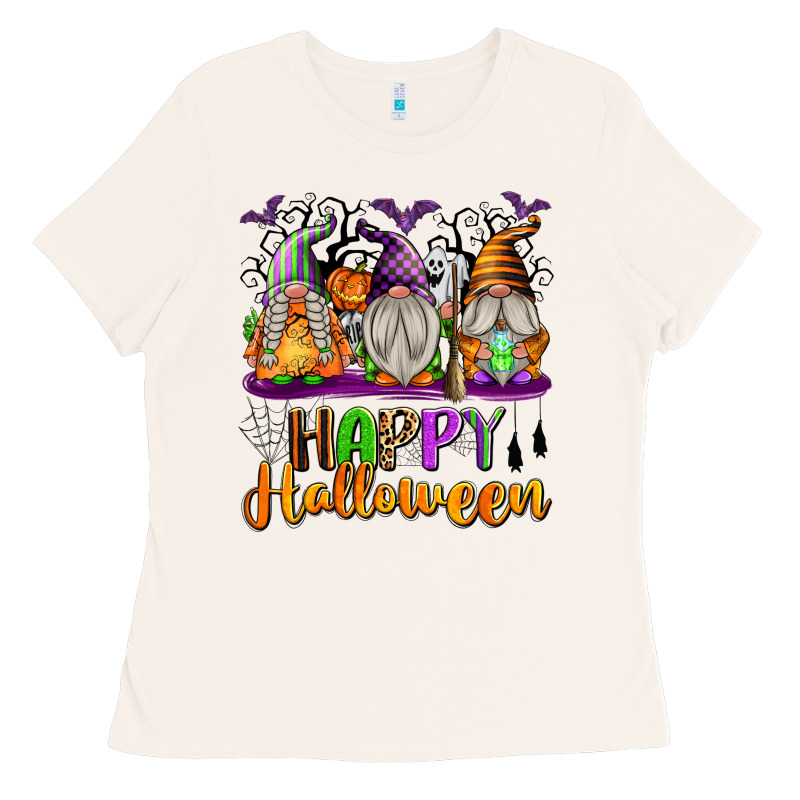 Happy Halloween Gnomes Ladies Tee by texasbilliewilder | Teevron