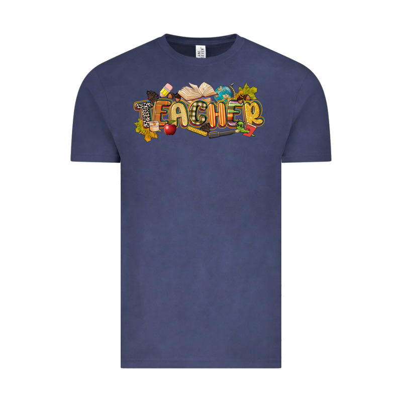 Fall Teacher Vintage Tee by CowGirlArtShop | Teevron
