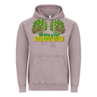 Vintage Zinc Shake Your Shamrocks St. Patrick's Day Vintage Hoodie - CowGirlArtShop