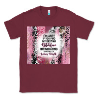 Burgundy i'm sorry if you find my resting bitchface intimid Classic Tee - TumblerDesignByShophia