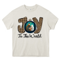 Cream Joy to the World Heavy Core Tee - Bettercallsaul