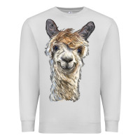 Dove Grey alpaca Premium Sweatshirt - BarkalooDesign