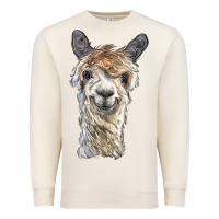 Sandshell alpaca Premium Sweatshirt - BarkalooDesign