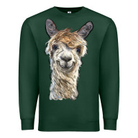 Sports Green alpaca Premium Sweatshirt - BarkalooDesign