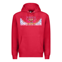 Cardinal Mama is Valentine 16oz Premium Hoodie - CowhideDigitalArt