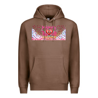 Chestnut Mama is Valentine 16oz Premium Hoodie - CowhideDigitalArt