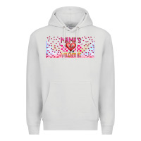 Dove Grey Mama is Valentine 16oz Premium Hoodie - CowhideDigitalArt