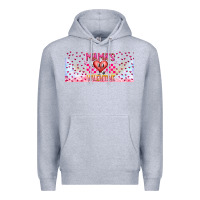 Mama Is Valentine 16oz Premium Hoodie | Teevron