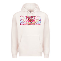 Pale Pink Mama is Valentine 16oz Premium Hoodie - CowhideDigitalArt