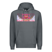 Rock Mama is Valentine 16oz Premium Hoodie - CowhideDigitalArt