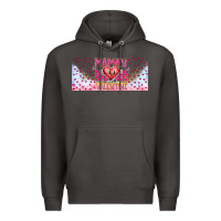 Smoke Mama is Valentine 16oz Premium Hoodie - CowhideDigitalArt