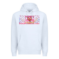 White Mama is Valentine 16oz Premium Hoodie - CowhideDigitalArt