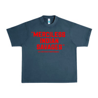Midnight Navy merciless indian savages Urban Heavy Tee - longCreatives