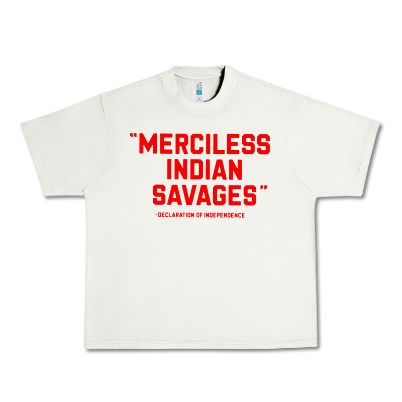 Merciless Indian Savages Urban Heavy Tee by longCreatives | Teevron