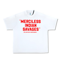 White merciless indian savages Urban Heavy Tee - longCreatives