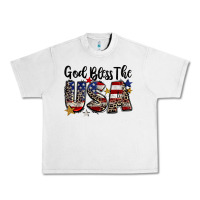 Lunar Rock god bless the usa Urban Heavy Tee - CowGirlArtShop