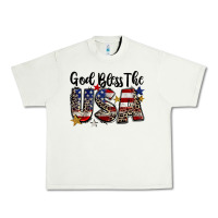 Pistachio god bless the usa Urban Heavy Tee - CowGirlArtShop