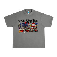 Tornado god bless the usa Urban Heavy Tee - CowGirlArtShop