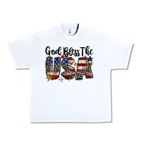 White god bless the usa Urban Heavy Tee - CowGirlArtShop