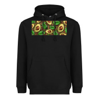 Black avocados with wood and leopard background 15 oz mug Heavyweight Hoodie - BarkalooDesign