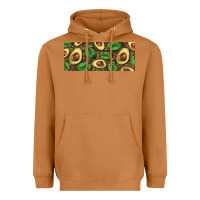 Meerkat avocados with wood and leopard background 15 oz mug Heavyweight Hoodie - BarkalooDesign