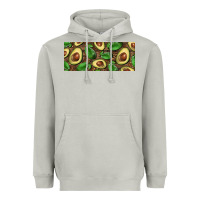 Moon Dust avocados with wood and leopard background 15 oz mug Heavyweight Hoodie - BarkalooDesign