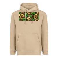 Mushroom avocados with wood and leopard background 15 oz mug Heavyweight Hoodie - BarkalooDesign
