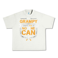 Pistachio Mens Grampy Funny Handyman Fix It Fathers Day Gift Urban Heavy Tee - longCreatives