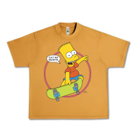 Peanut Butter The Simpsons Bart Simpson Eat My Shorts Urban Heavy Tee - longCreatives