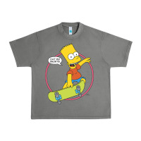 Tornado The Simpsons Bart Simpson Eat My Shorts Urban Heavy Tee - longCreatives