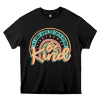 Black be kind Heavy Core Tee - JahusDesignShop