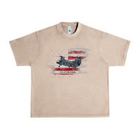 French Oak CH-47 Chinook Helicopter USA Flag Helicopter Pilot Gifts Urban Heavy Tee - longCreatives