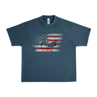 Midnight Navy CH-47 Chinook Helicopter USA Flag Helicopter Pilot Gifts Urban Heavy Tee - longCreatives