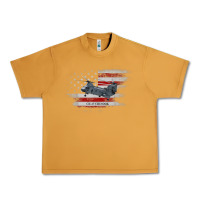 Peanut Butter CH-47 Chinook Helicopter USA Flag Helicopter Pilot Gifts Urban Heavy Tee - longCreatives