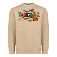 Mushroom halloween teacher Heavyweight Sweatshirt - LillyAllenDesigns