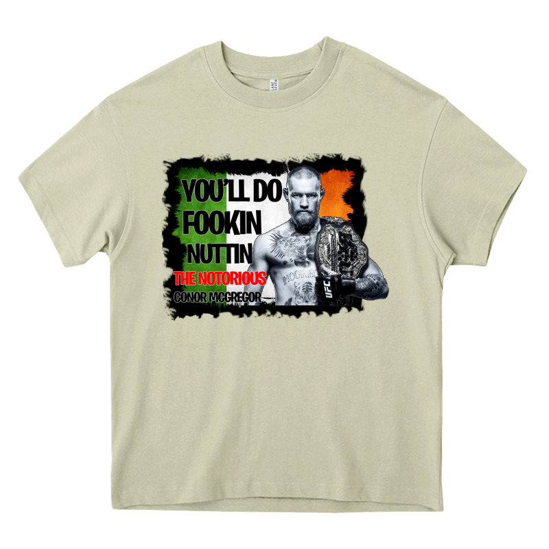 The Notorious Conor Mcgregor Fookin Nuttin Heavy Core Tee by Bettercallsaul | Teevron