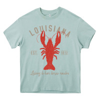 Arona Louisiana Crawfish T Laissez le bon temps rouler Heavy Core Tee - longCreatives