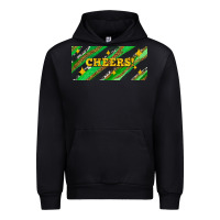 Black leopar and cowhide with cheers Urban Hoodie - AdoDesignShop