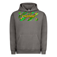 Pigment Tornado leopar and cowhide with cheers Urban Hoodie - AdoDesignShop