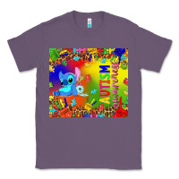 Lavender Autism awareness with stitch tumbler Classic Tee - TumblerDesignByShophia