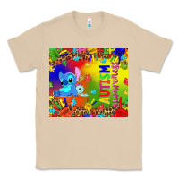 Mushroom Autism awareness with stitch tumbler Classic Tee - TumblerDesignByShophia