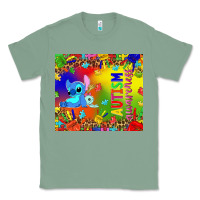 Sage Autism awareness with stitch tumbler Classic Tee - TumblerDesignByShophia